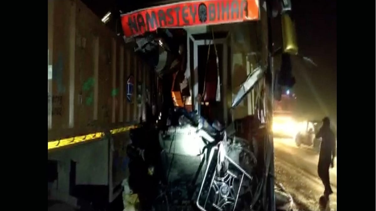 At least 12 people have been killed in the accident in Firozabad.