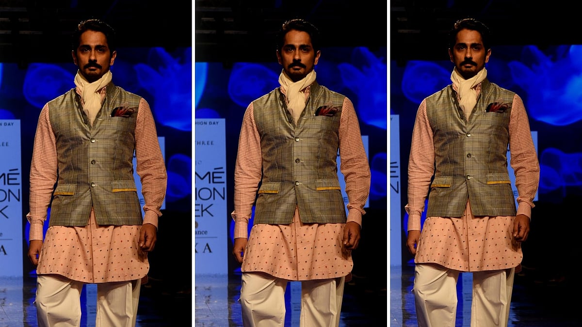 Siddharth spoke about CAA and the protests in Lakme Fashion Week 2020. 