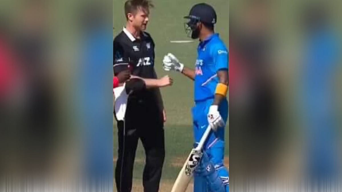 The official Twitter handle of ICC re-tweeted the post of Jimmy Neesham and wrote: “Perhaps we do this instead of super overs”.