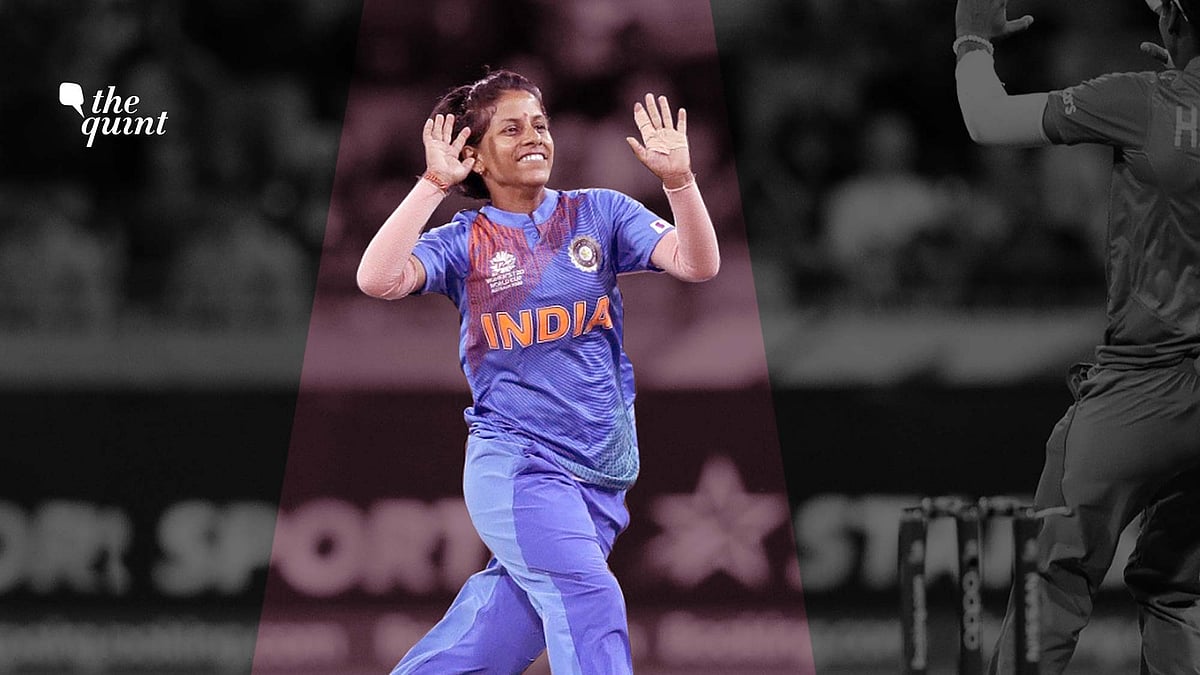 Poonam Yadav (left) was adjudged player of the match for her impressive show with the ball in the Women’s World Cup opener against Australia on Friday.