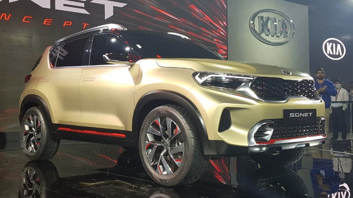 The new Kia Sonet.