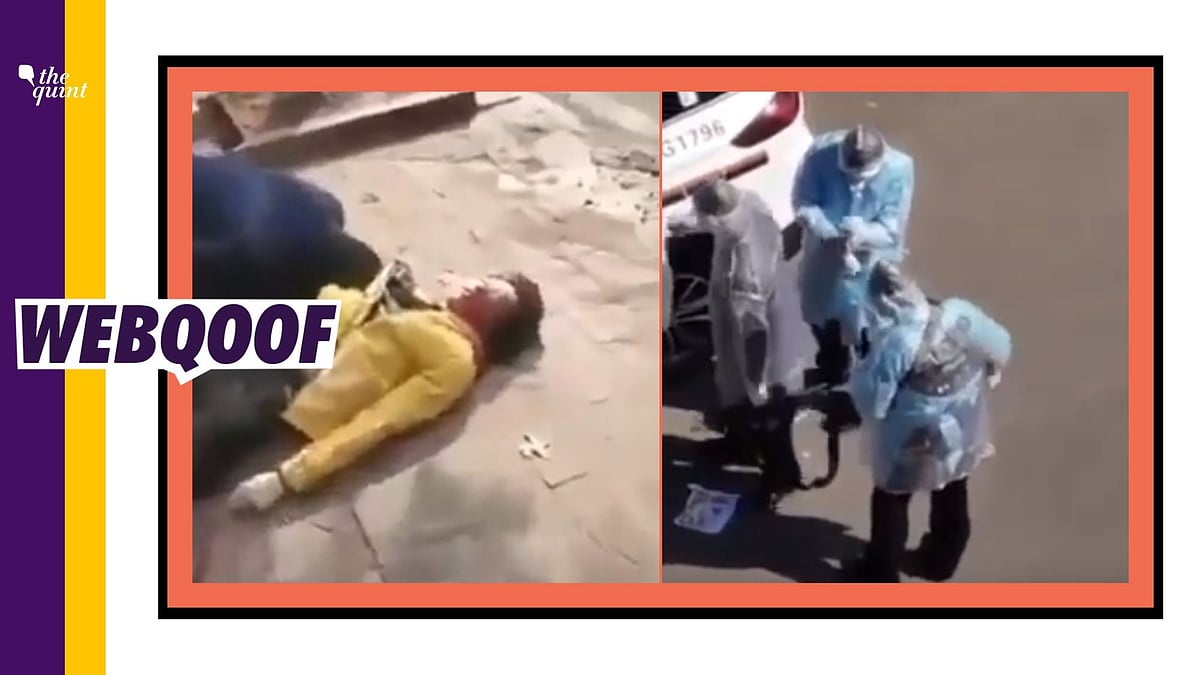A viral video falsely claimed that China is killing coronavirus infected patients.