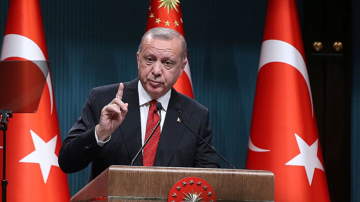 Turkish President Recep Tayyip Erdogan.