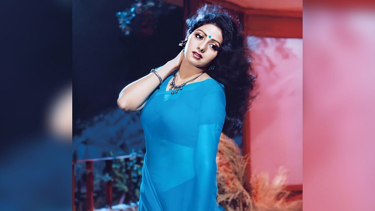 Sridevi in a still from <i>Mr India</i>