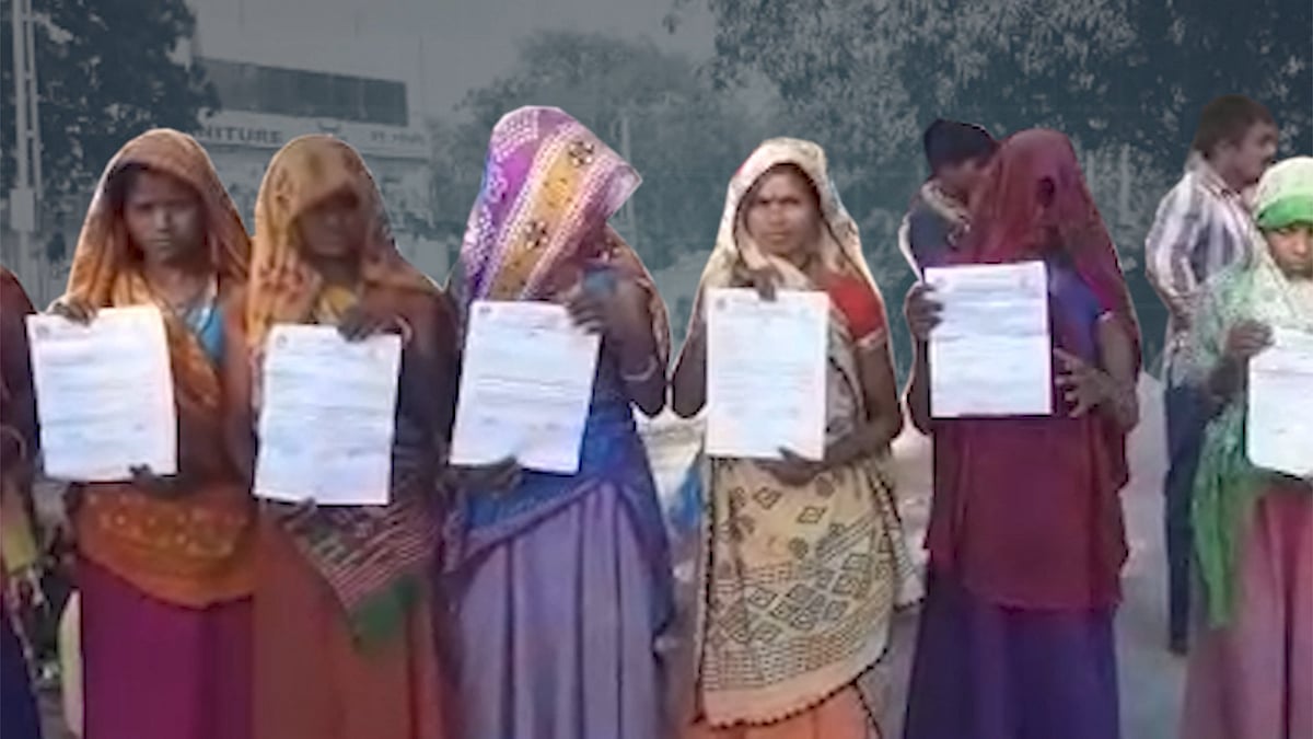 Families living in Ahmedabad’s Motera basti have refused to leave their homes after they were served eviction notices just days before US President Donald Trump’s India visit.