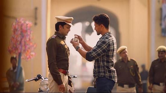 Tiger Shroff and Riteish Deshmukh in <i>Baaghi 3</i>