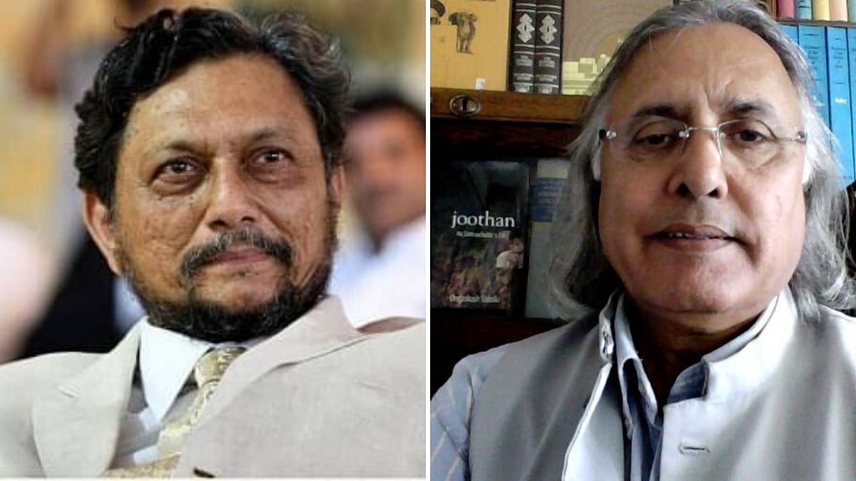 CJI SA Bobde (left) and former Canada Federal Minister Ujjal Dosanjh.