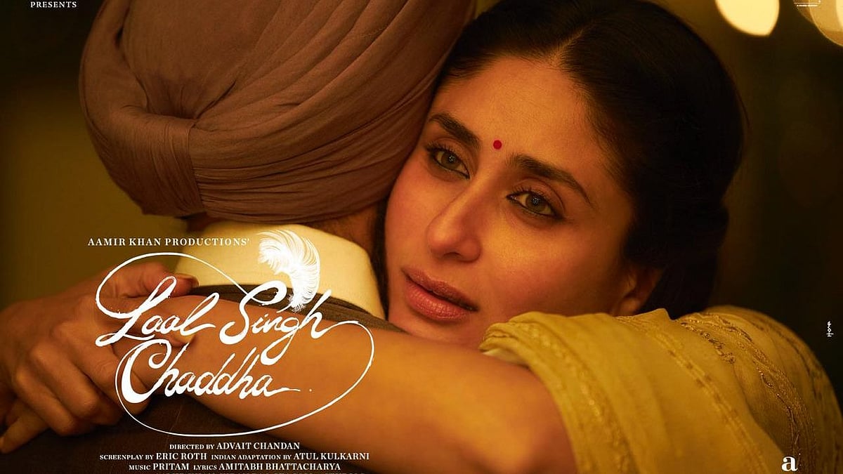 <div class="paragraphs"><p>Kareena Kapoor in <em>Laal Singh Chaddha </em>poster.</p></div>