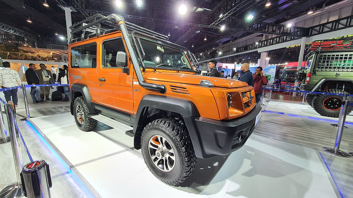 The new Gurkha comes with a 2.6-litre engine.