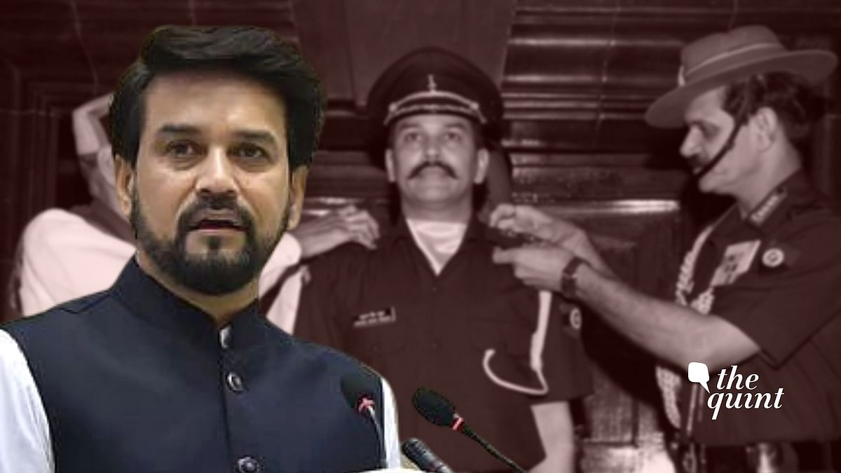 Military veterans have called for Union Minister of State for Finance & Corporate Affairs Anurag Thakur’s resignation from the Territorial Army.