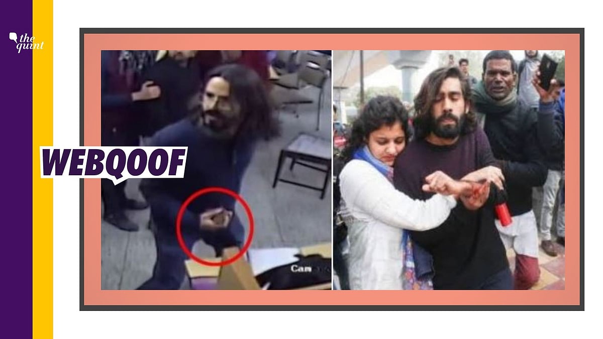 The student who was shot at near Jamia was identified as Shadab Farooq. 