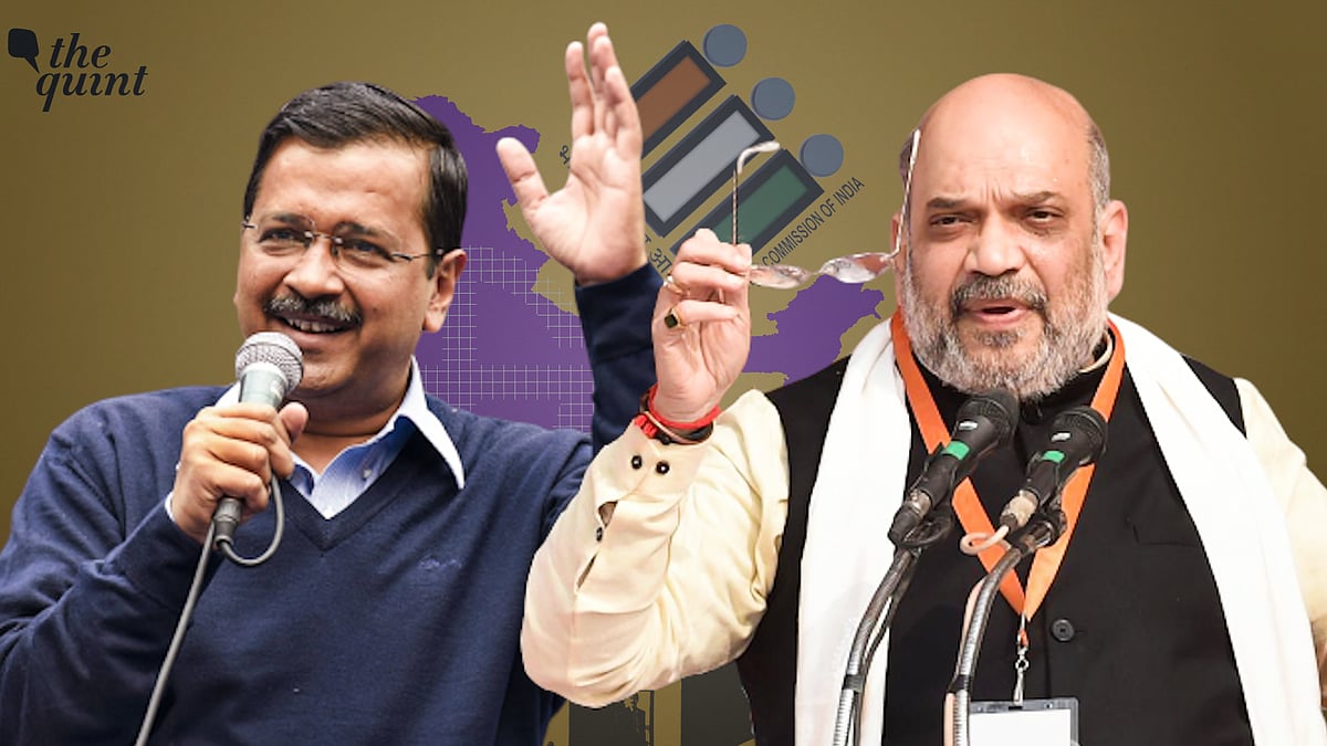 Arvind Kejriwal and Amit Shah