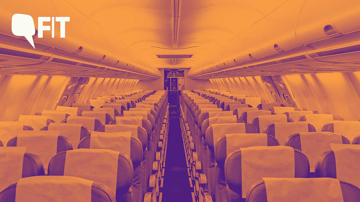 Planes are usually clean and disinfected, but it’s always better to take precautions