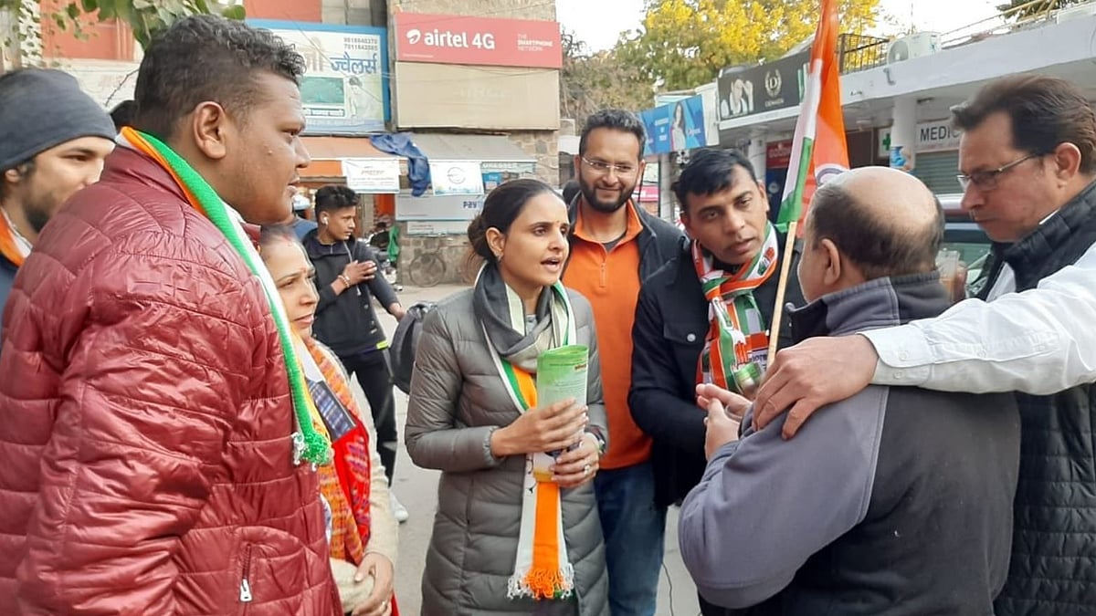  The daughter of former speaker Yoganand Shastri, Singh is also the vice president of Delhi Mahila Congress.