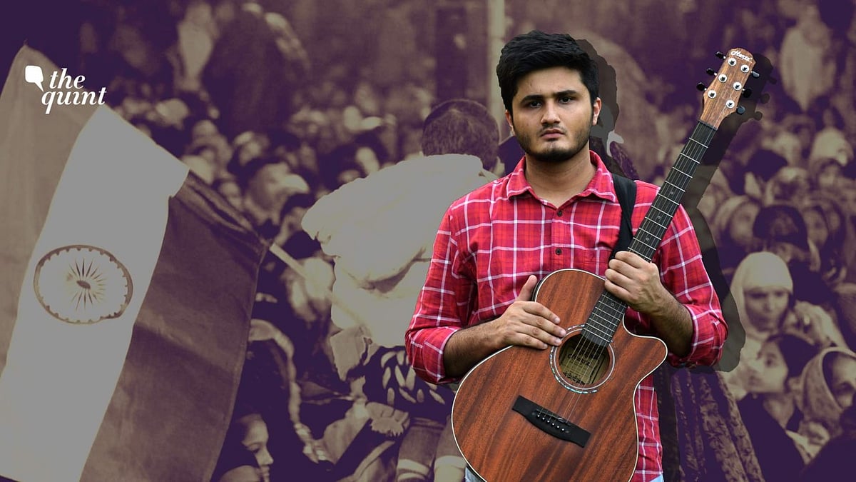 Artist Poojan Sahil pays tribute to women protesters of Shaheen Bagh through a song.