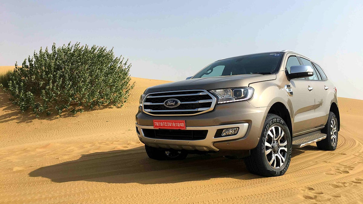 The Ford Endeavour gets a 2-litre diesel engine and a 10-speed automatic transmission. 