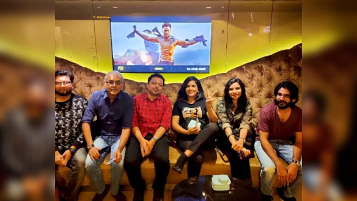 Richa Chadha at the theatre after watching <i>Jojo Rabbit</i>.