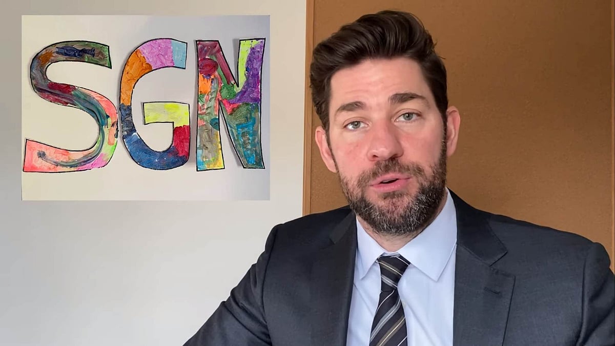 Actor John Krasinski.