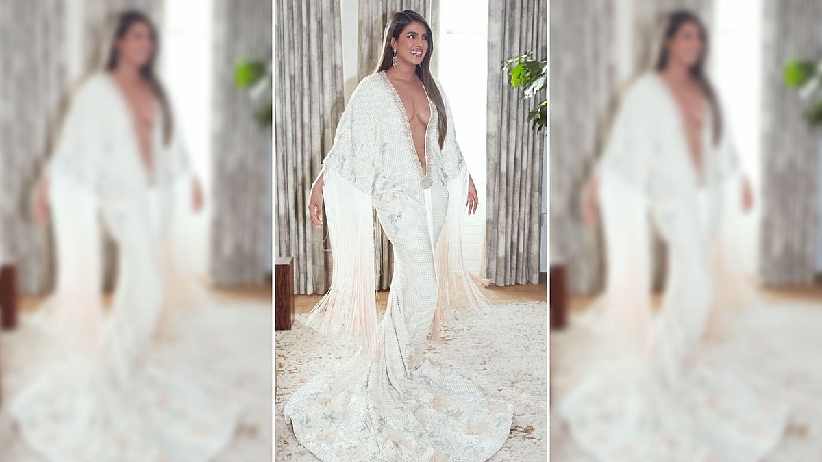 Priyanka Chopra at the Grammys this year. 