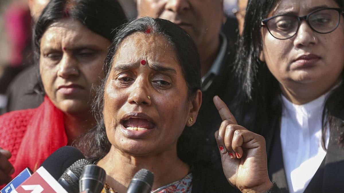 File image of Nirbhaya’s mother Asha Devi.