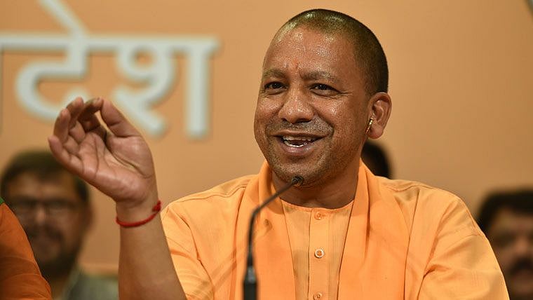 File image of Uttar Pradesh chief minister Yogi Adityanath.
