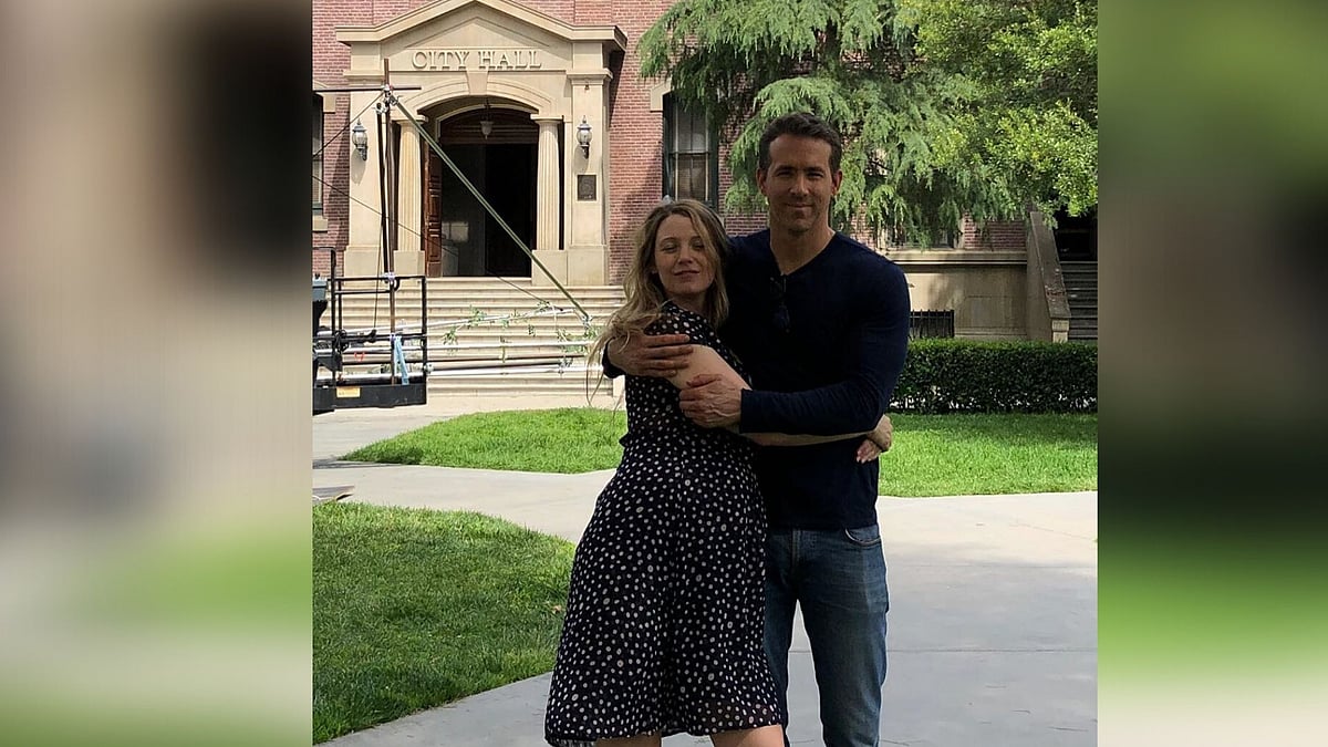 Blake Lively and Ryan Reynolds. 