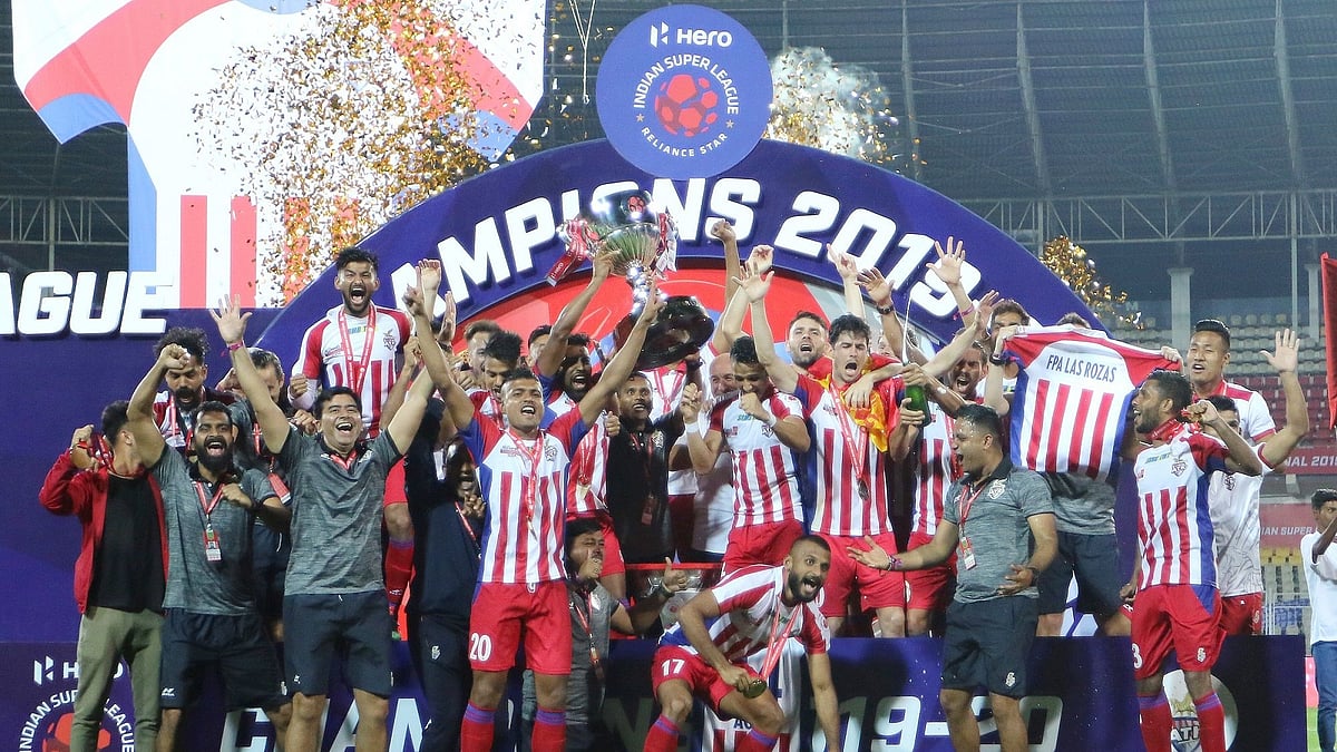 Spanish duo of Javi Hernandes and Edu Garcia were on target for ATK.