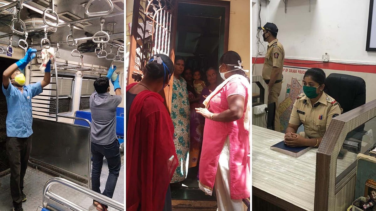 Mumbai’s doctors, BMC health department workers and police are playing a crucial role in tackling COVID-19