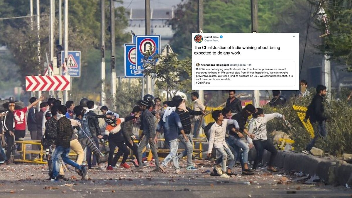 Chief Justice of India SA Bobde remarked that the court wishes for peace but it is also aware of its limitations.