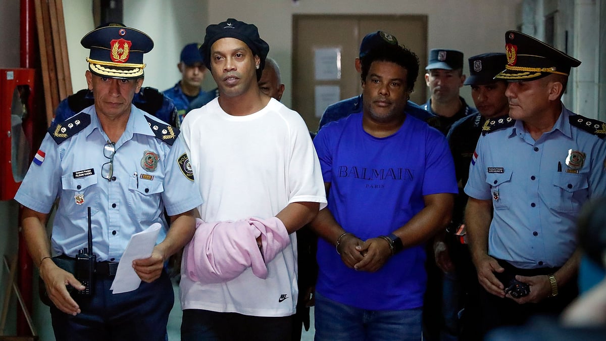 Ronaldinho and his brother Roberto already spent their third night behind bars in the Paraguayan capital of Asuncion.