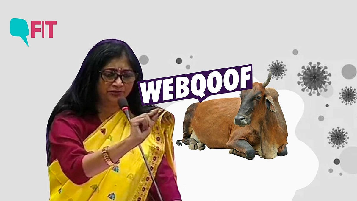 BJP MLA Suman Haripriya claimed that the remedy to the virus may be ‘gaumutra’ and ‘gobar’.