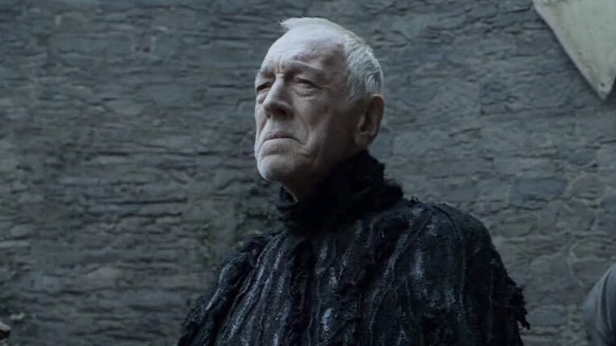 Max Von Sydow in a still from <i>Game of Thrones</i>.