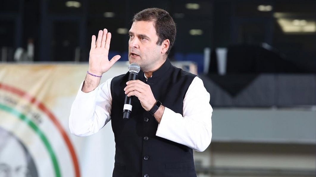 Congress leader Rahul Gandhi