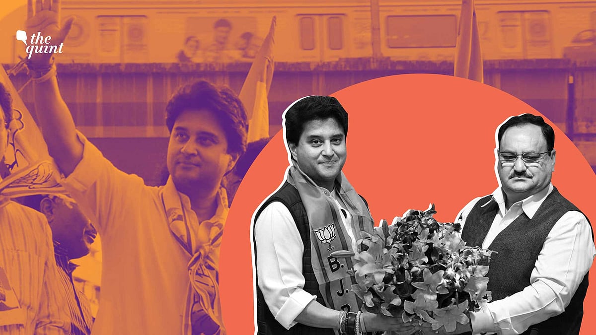 Jyotiraditya Scindia once used to launch scathing attacks on BJP.