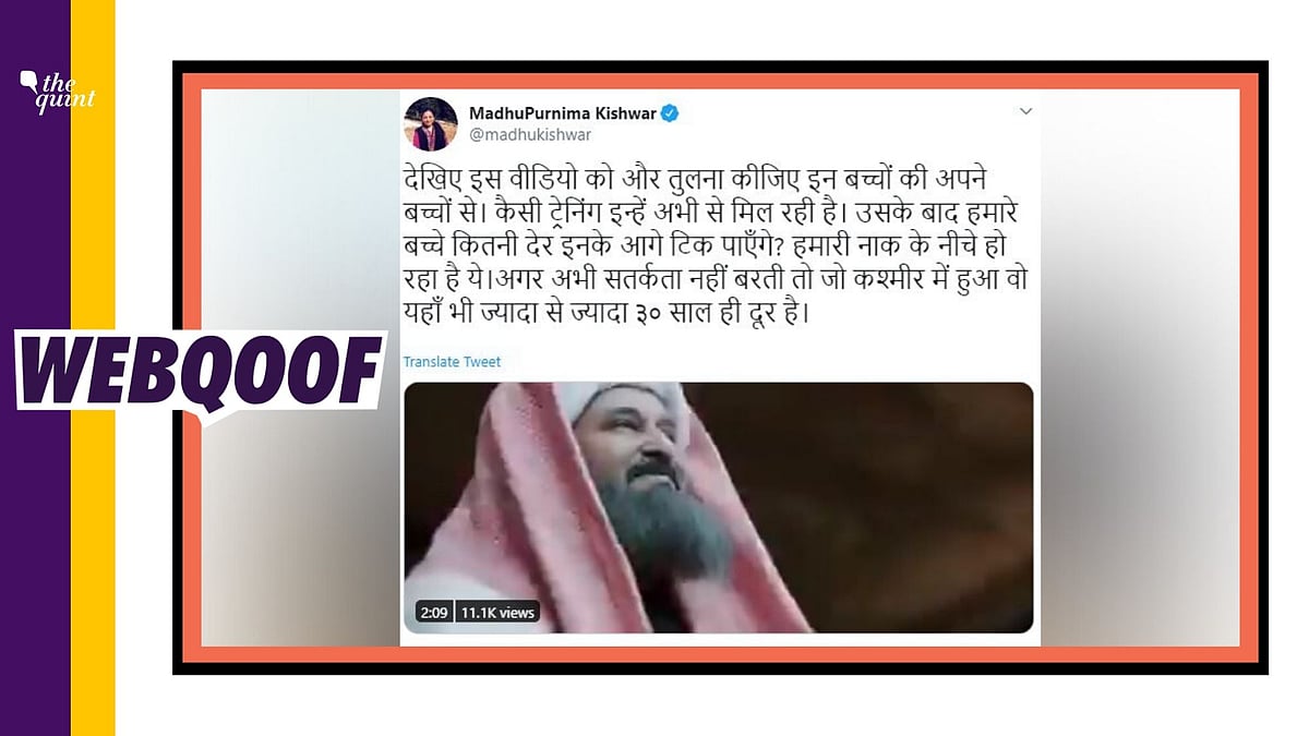 A video in which a man be seen preaching to students about ‘Islam’ and ‘Jihad’ is being shared without context on social media.