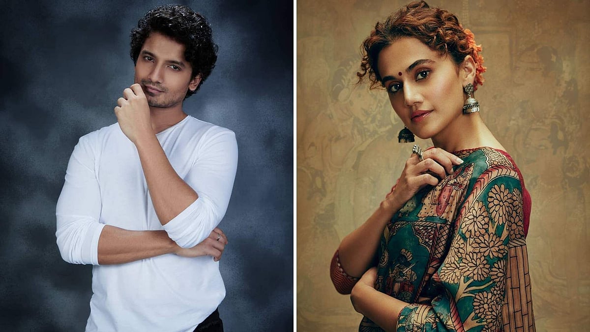 Actors Priyanshu Painyuli and Taapsee Pannu. 