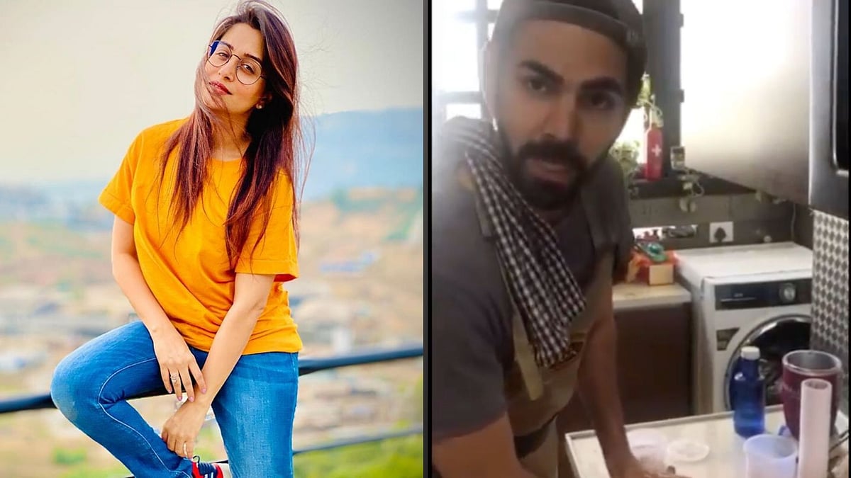Dipika Kakar and Karan V Grover. 
