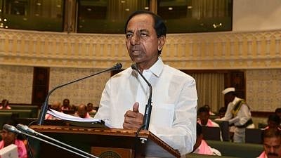 File image of Telangana Chief Minister K Chandrasekhar Rao.