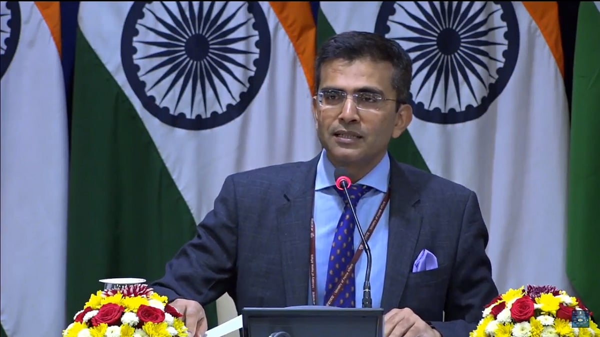 File photo of Ministry of External Affairs spokesperson, Raveesh Kumar. 