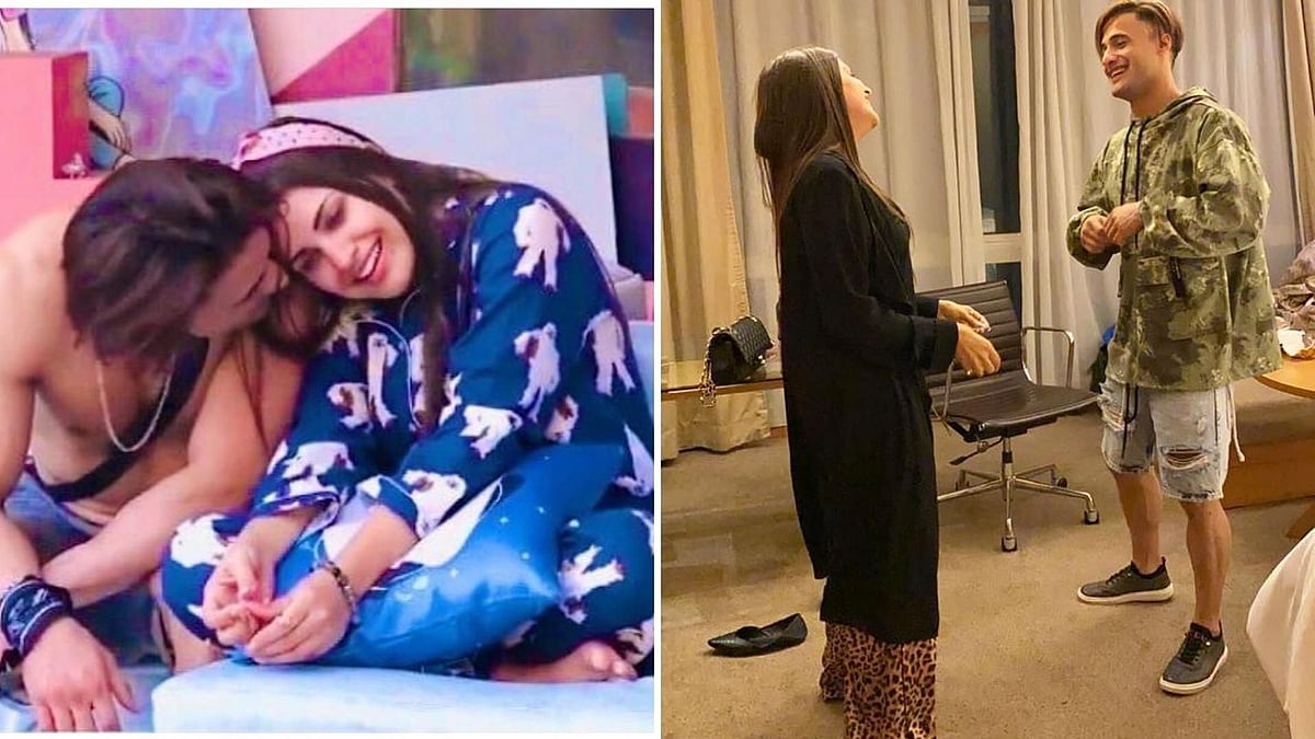 Bigg Boss 13 contestants Himanshi Khurana and Asim Riaz 