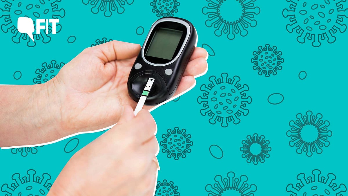 Once hit with COVID-19, diabetics show a higher rate of severe complications than others without underlying health conditions.