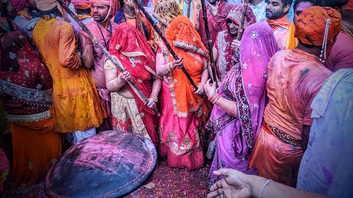Lathmar Holi celebrations in 360
