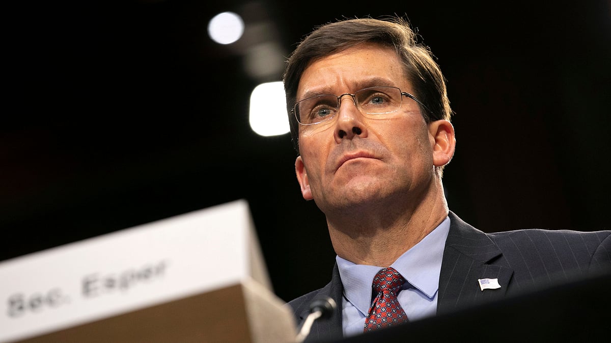 Defence Secretary Mark Esper.