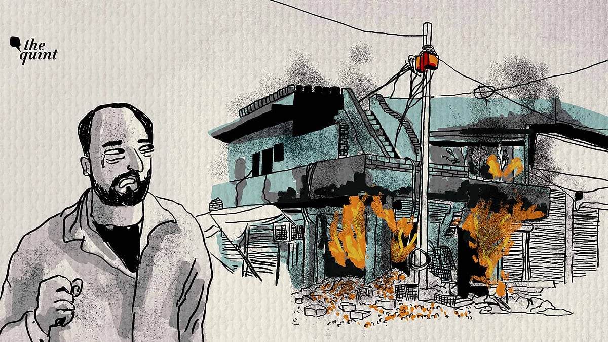 On the main road as you enter violence-torn Chand Bagh in northeast Delhi is a charred one-storey home that belongs to Muhammad Azaad.