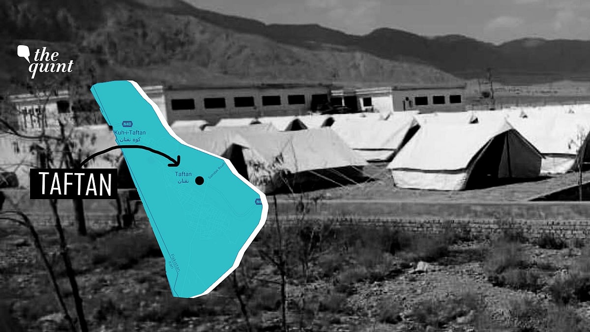 Image of Taftan quarantine camps run by Pakistan Army used for representational purposes.