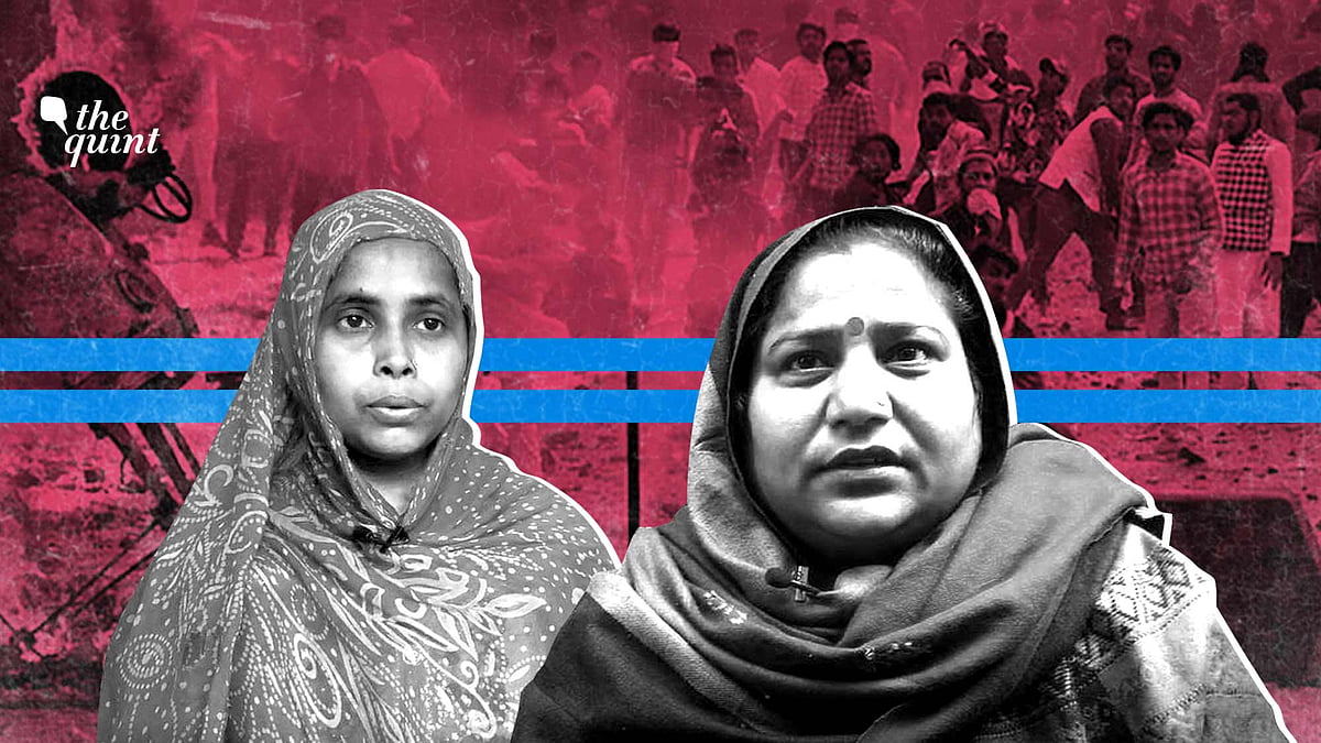Women in violence-torn areas of Delhi have lost loved ones, been left homeless and shattered.