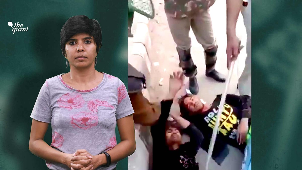 Violence in Delhi: Faizan is lying on the road in blood stained blue shirt (right). FIR has been against unknown persons and not Delhi police who forced injured to sing national anthem instead of providing medical aid.&nbsp;