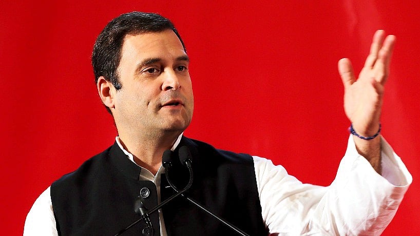 Congress leader Rahul Gandhi.