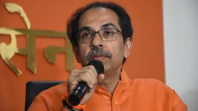 File photo of Shiv Sena Chief and Maharashtra CM Uddhav Thackeray.
