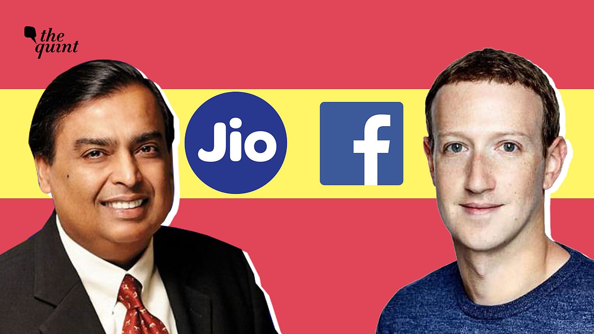 Facebook has bought a minority stake in Reliance Jio.